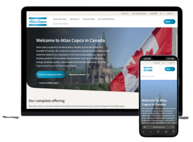 Atlas Copco: Shopify Store Redesign & Email Marketing Automation
