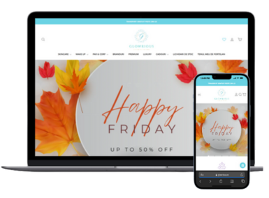 Glowrious: OpenCart to Shopify Migration & Email Marketing Automation