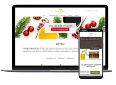 Green Olive Company: Shopify Store Redesign & Email Marketing Automation