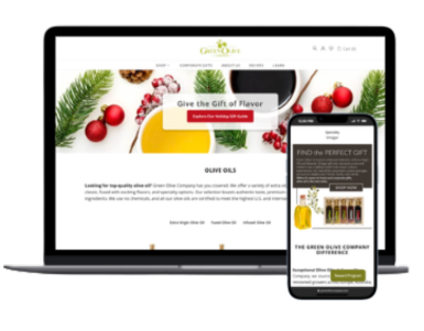 Green Olive Company: Shopify Store Redesign & Email Marketing Automation