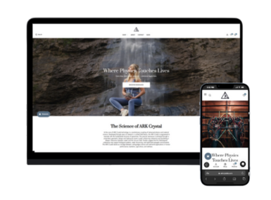 ArkCrystals.com: Shopify UX Optimization, Website Redesign & Email Automation