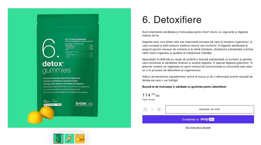 Why Shopify Is the Best Platform for Your Health & Supplements Store: S-SWLab website