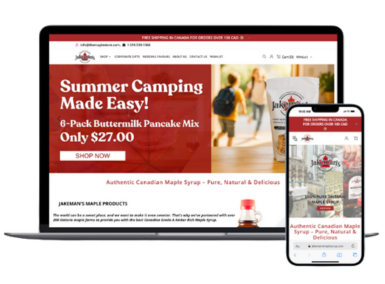 Jakeman’s Maple Syrup: Building a Long-Term Digital Success Story