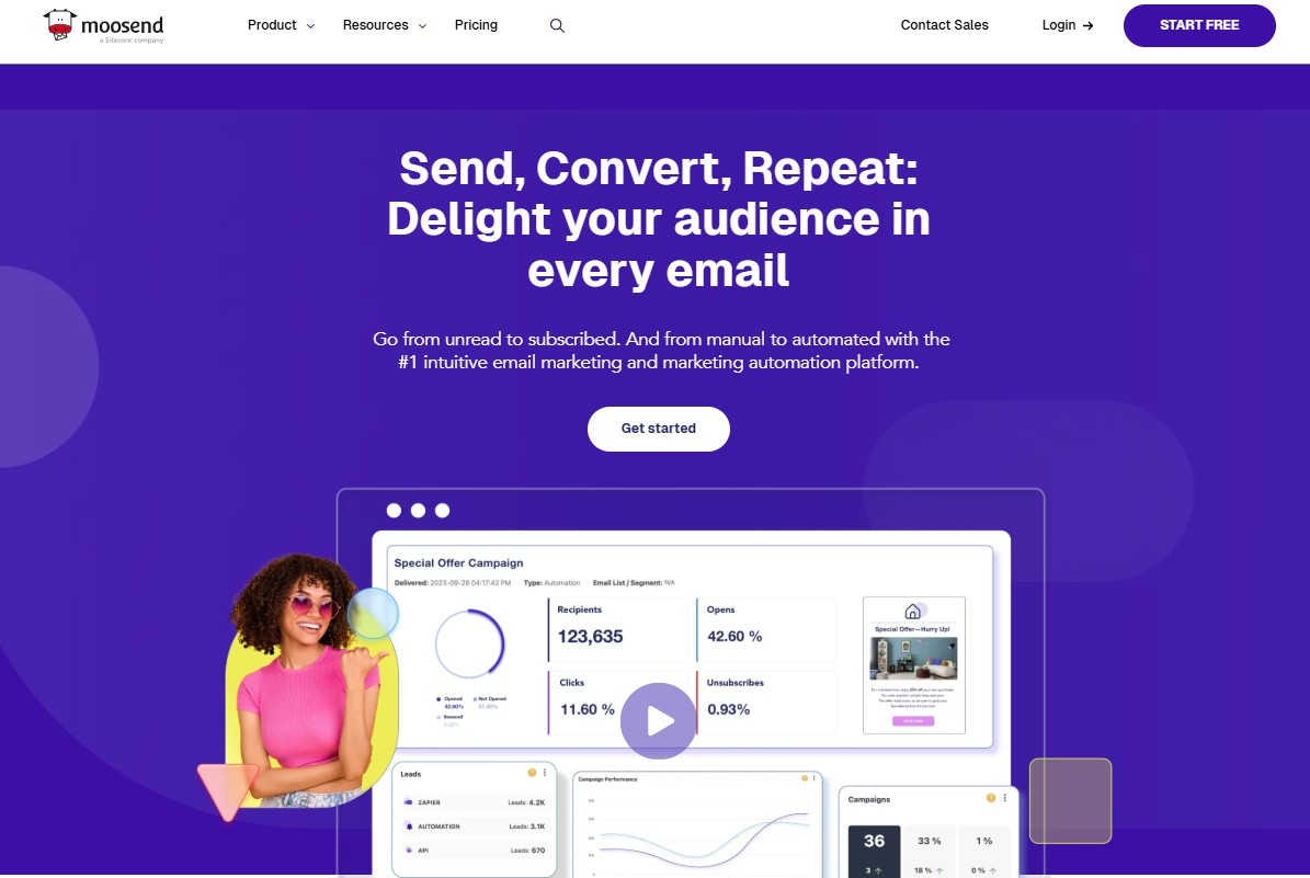Mailchimp versus Moonsend