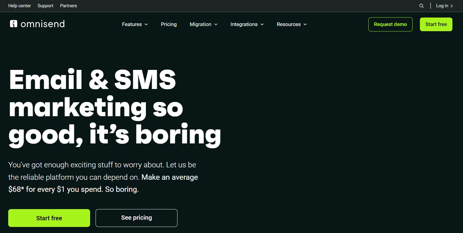 Mailchimp versus Omnisend