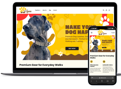 Adityna: Building a High-Performance, SEO-Ready Shopify Store for Pet Gear
