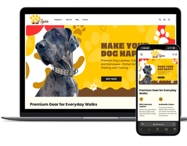 Adityna: Building a High-Performance, SEO-Ready Shopify Store for Pet Gear