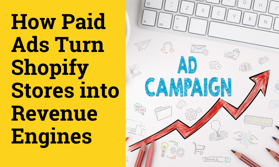 Shopify paid ads conversion funnel turning clicks into cash for eCommerce growth