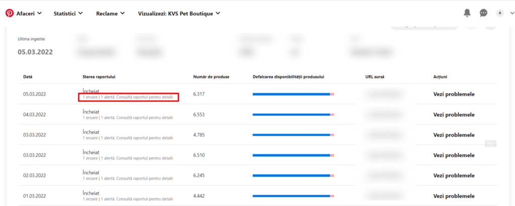 Shopify & Pinterest - integration