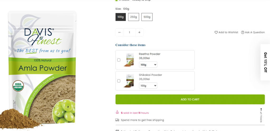 Upsells - Shopify skincare shops