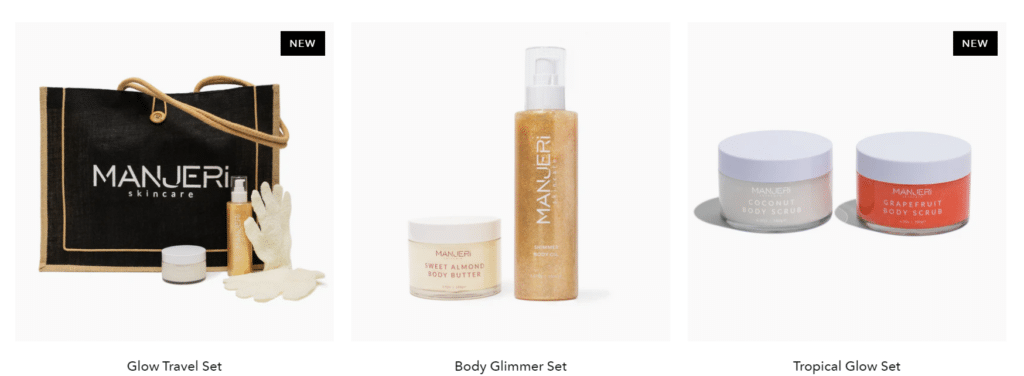 Shopify skincare beauty shops
