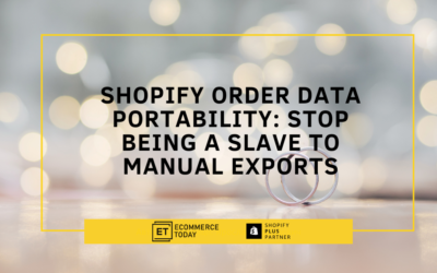 Shopify Order Data Portability: Stop Being a Slave to Manual Exports
