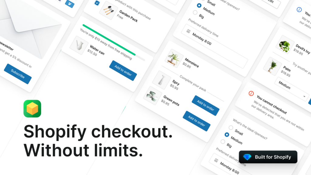 Shopify checkout without limits