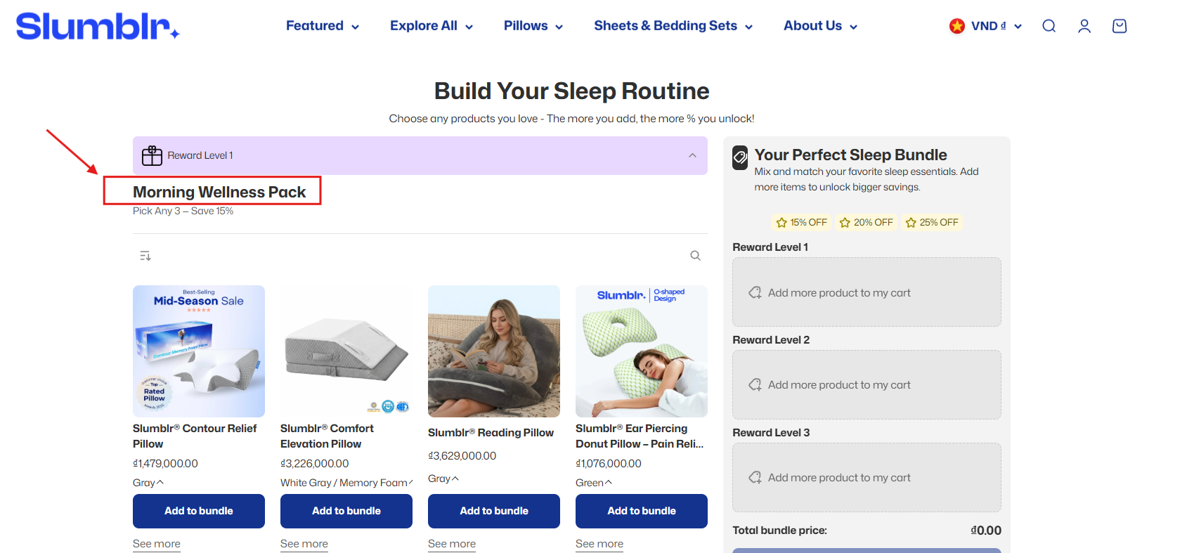Morning Wellness Pack - product grouping