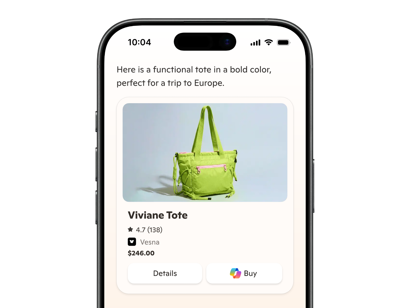Agentic Storefront - example