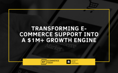 How e-Commerce brands are turning customer support into a $1M+ revenue engine